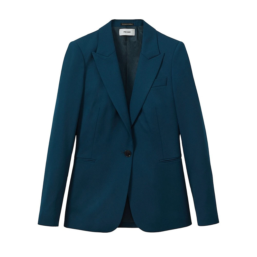 Jade Wool-Blend Blazer