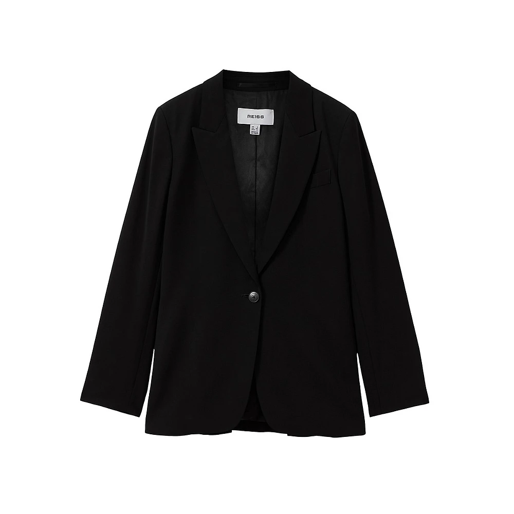 Tansey Fluid Single-Breasted Blazer