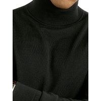 Caine Merino Wool Turtleneck Sweater