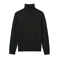 Caine Merino Wool Turtleneck Sweater