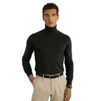 Caine Merino Wool Turtleneck Sweater