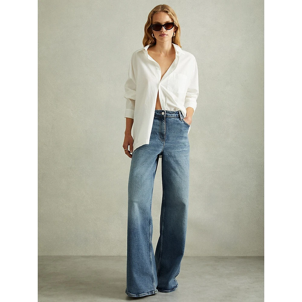 Crete Wide-Leg Jeans