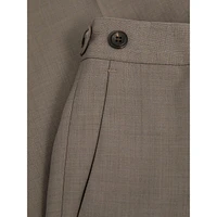 Harley Textured Mixer Stretch-Wool Dress Pants