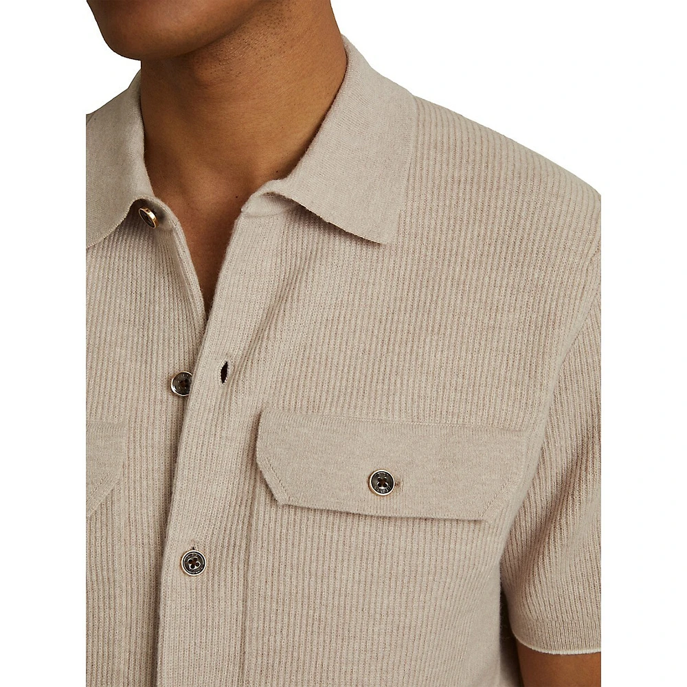 Parsons Wool Ribbed Shirt