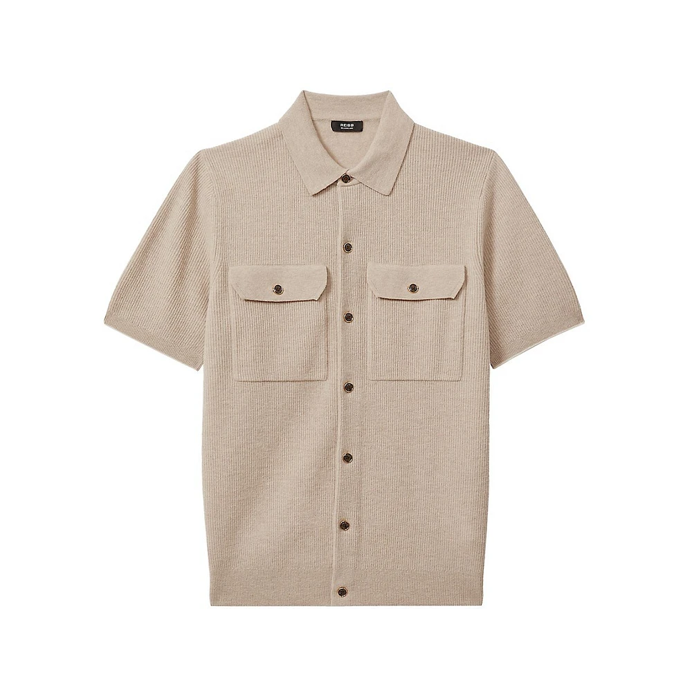 Parsons Wool Ribbed Shirt