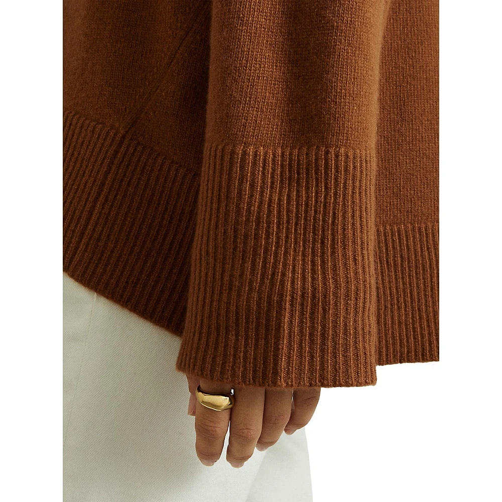 Eliza Wool & Cashmere Turtleneck Sweater