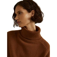 Eliza Wool & Cashmere Turtleneck Sweater