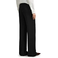 Tansey Wide-Leg Fluid Dress Pants