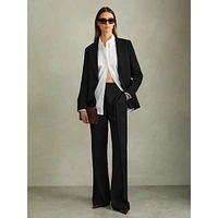 Tansey Wide-Leg Fluid Dress Pants