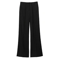 Tansey Wide-Leg Fluid Dress Pants