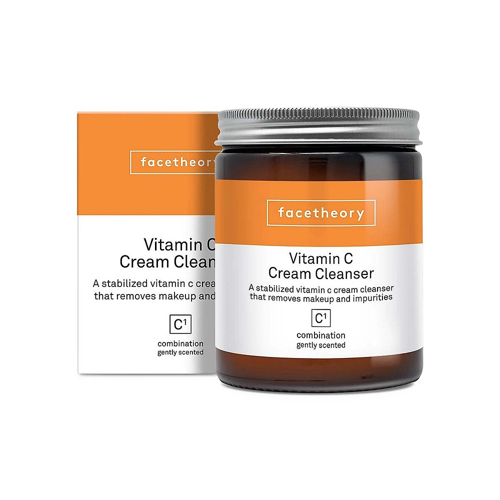 Crème nettoyante à la vitamine C avec de la vitamine C stabilisée