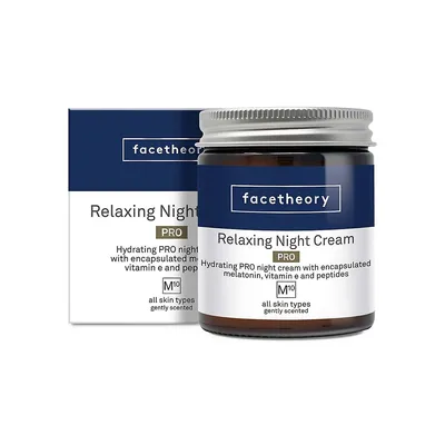 Relaxing Night Cream PRO with Melatonin, Vitamin E and Peptides