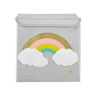 Kid's Cloud Cube Toy Storage Box