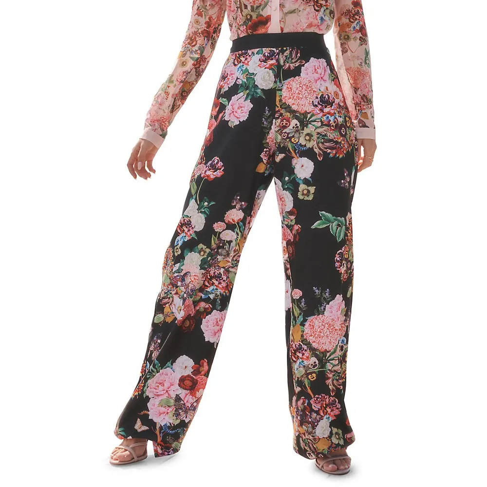 Floral Palazzo Pants