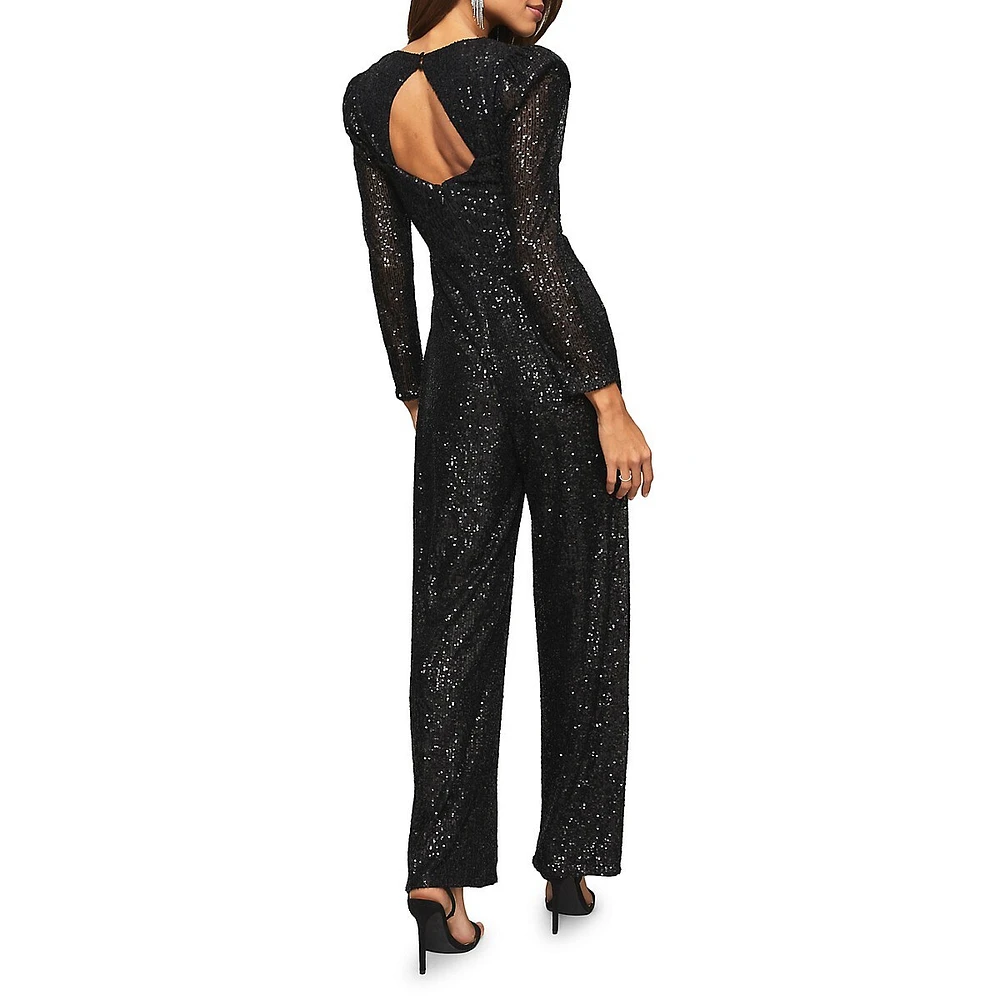 Sequin Jumpsuit