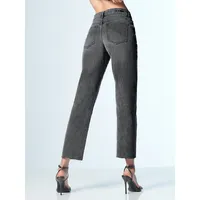 Relaxed-Fit Twisted Seam Mom Jeans