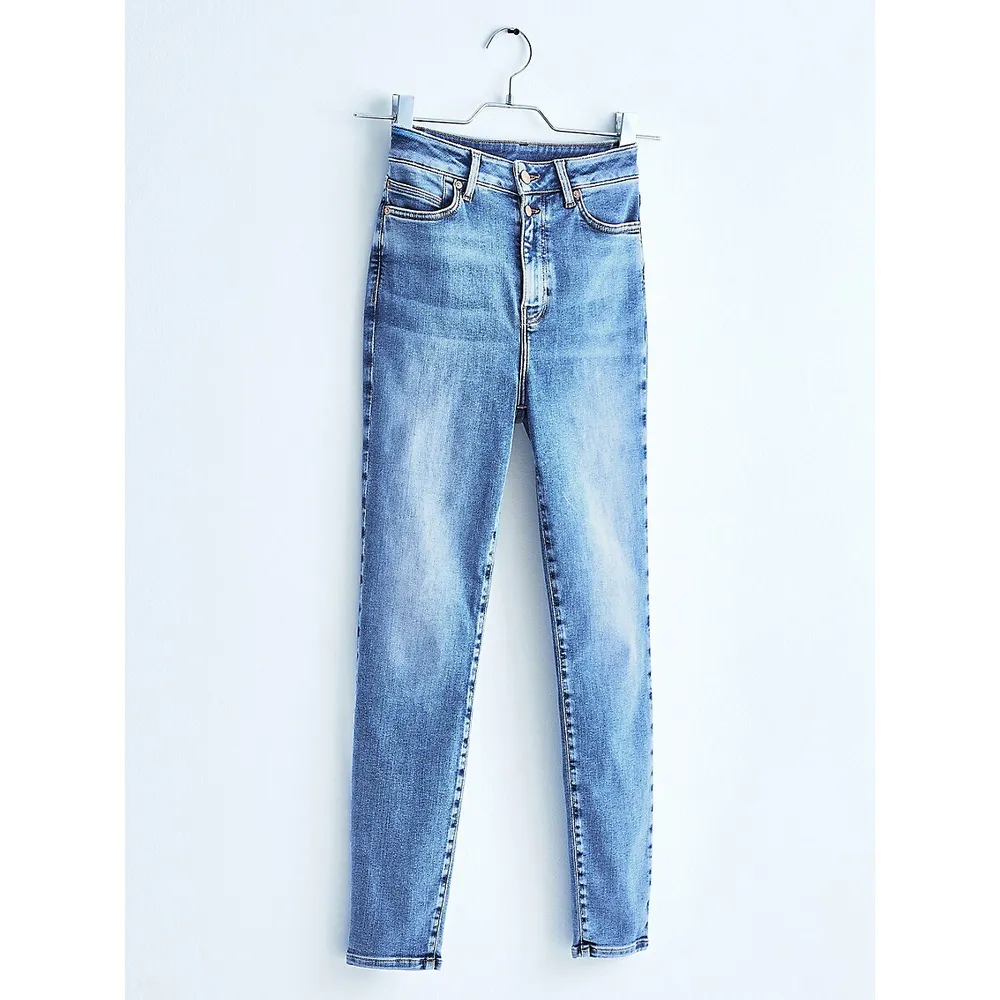 Ultra-High Rise Skinny Jeans