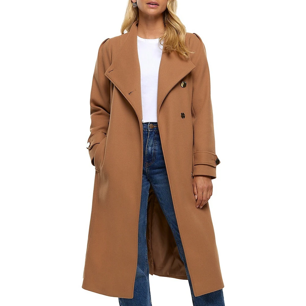 Fall Away Wrap Coat