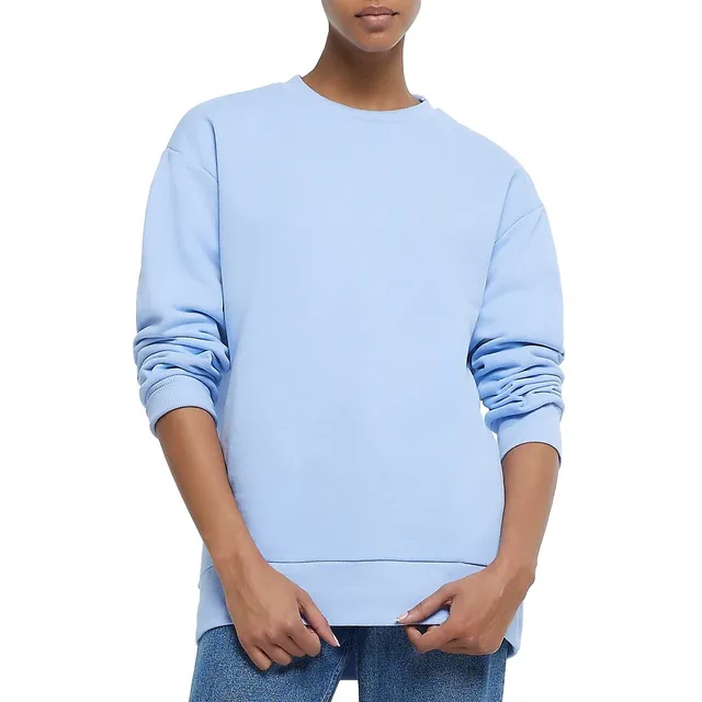 Loose Fit Sweatshirt - Light blue - Men