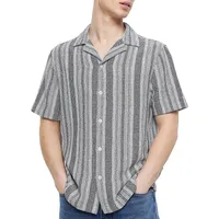 Revere Woven Stripe Shirt