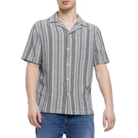 Revere Woven Stripe Shirt