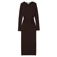 Sloane Wool Jersey Midi Dress