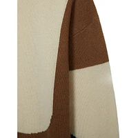 Ezra Wool-Cashmere Colourblock Turtleneck Sweater