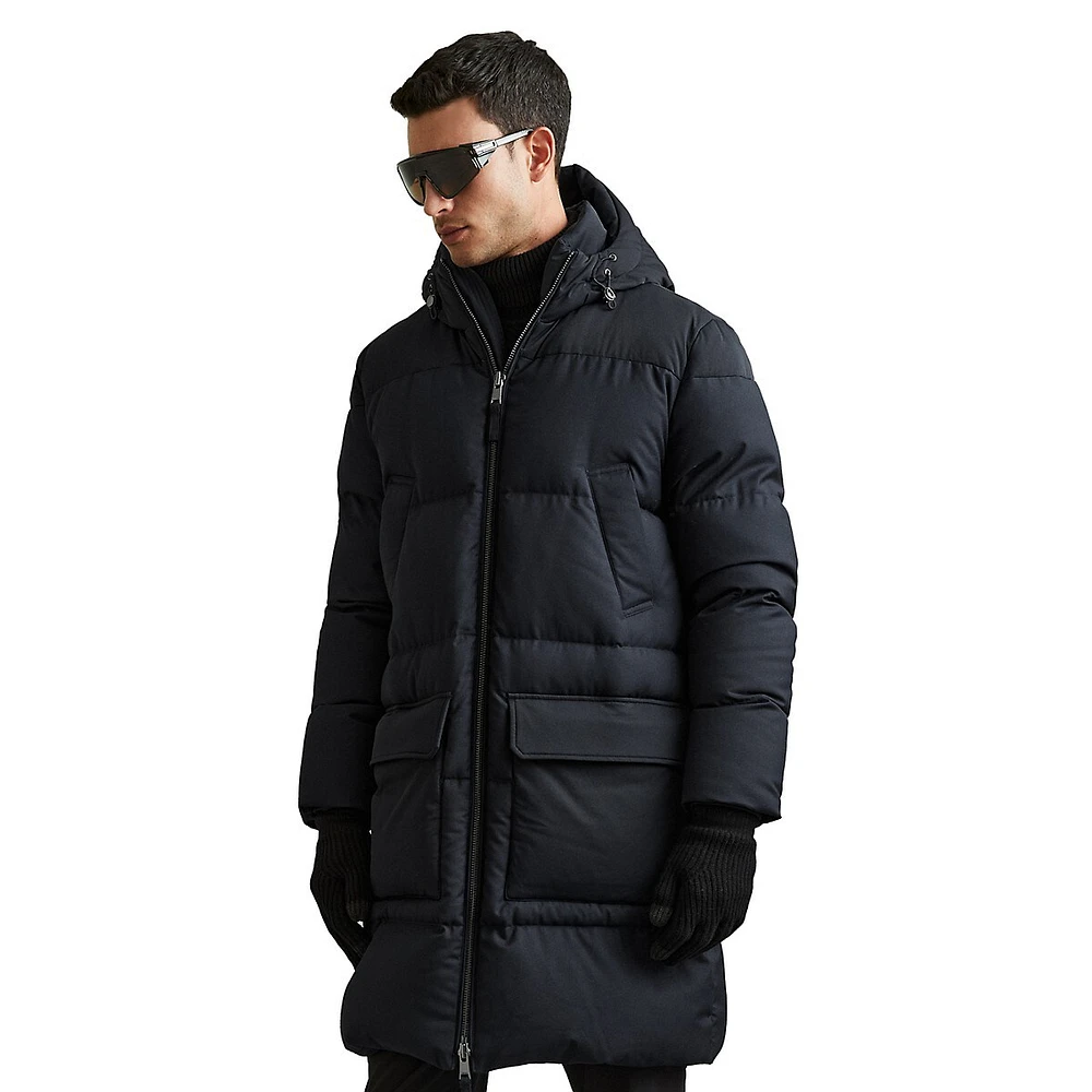 Stadium Longline Down Puffer Jacket