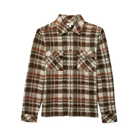 Wade Patch-Pocket Checked Overshirt