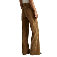 Marie Corduroy Flare Utility Pants