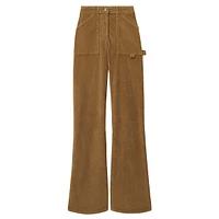 Marie Corduroy Flare Utility Pants