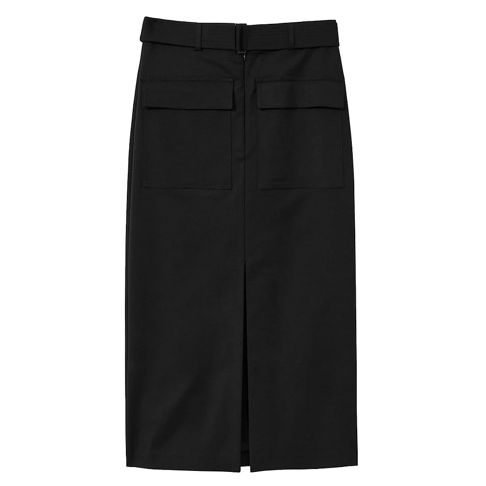 Oakley Cargo Midi Pencil Skirt