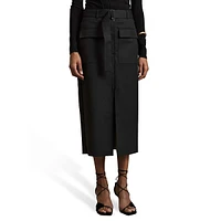 Oakley Cargo Midi Pencil Skirt