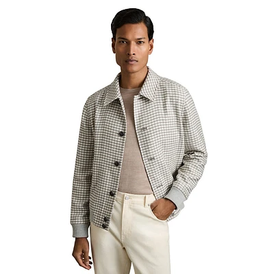 Blouson à carreaux Benny Dogtooth