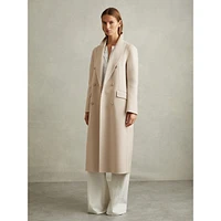 Maeve Double-Breasted Wool-Blend Coat