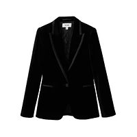 Parisa Velvet Blazer