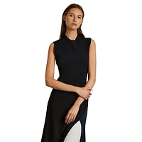 Faro Hybrid Colourblock Midi Dress