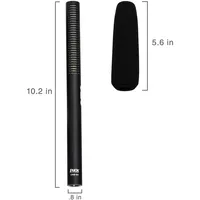 Condenser Shotgun Microphone (cmg-50), Battery Or Phantom Power For Pro Film