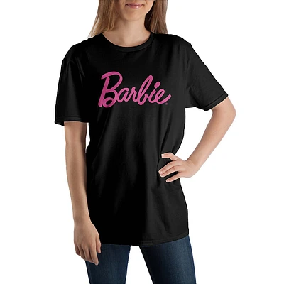 Barbie Classic Logo Black T-shirt