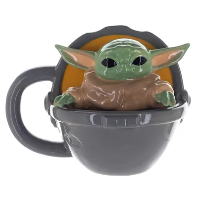Star Wars The Mandalorian The Child Baby Yoda Grogu Ceramic Mug