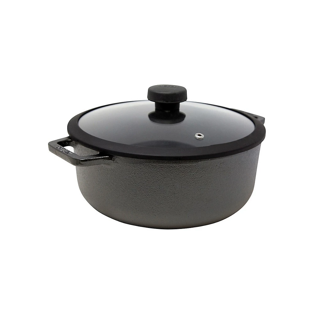 4.2-Quart Cast Iron Sauteuse