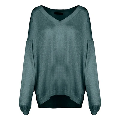 Ladies Knitted Long Sleeve Sweater