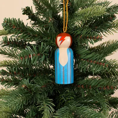 Peg Ornament - David Bowie