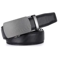 Winding Leather Ratchet Belt