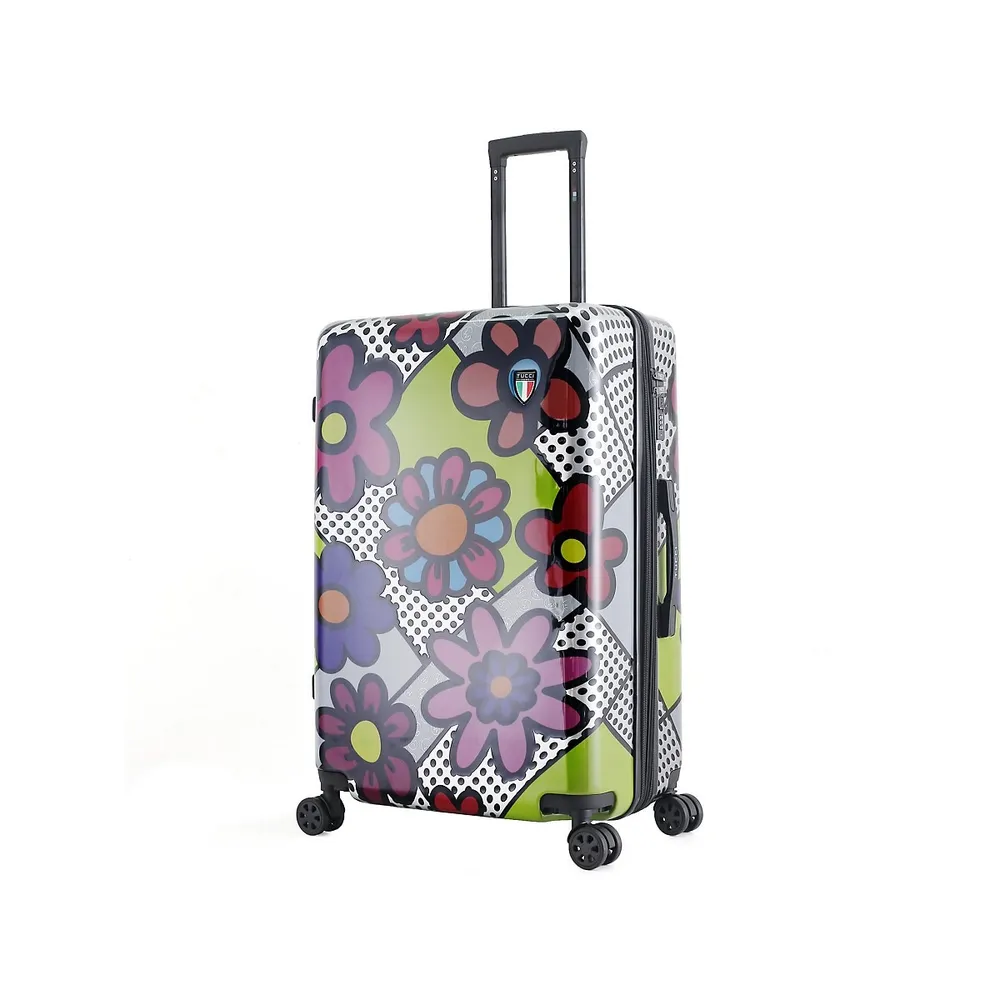 Pop Art Flower Dots Luggage Suitcase