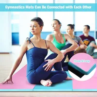4' X 10' X 2'' Folding Gymnastics Tumbling Gym Mat Stretching Yoga