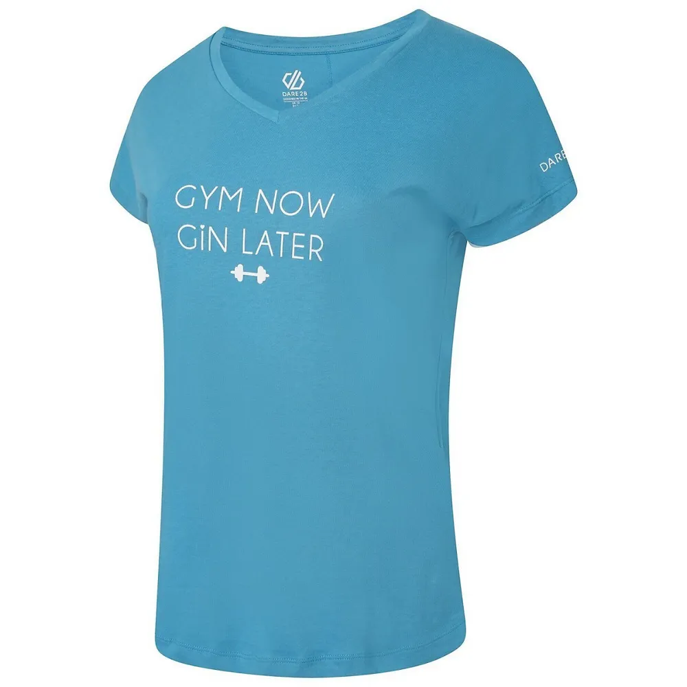 Womens/ladies Moments Ii Barbell T-shirt