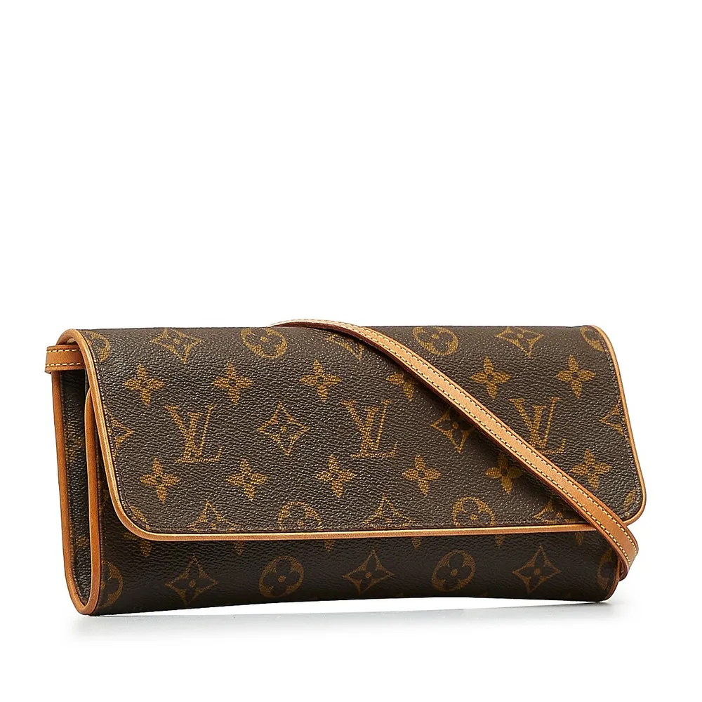 Pre-Owned Louis Vuitton Pochette Twin GM Crossbody Bag - Good