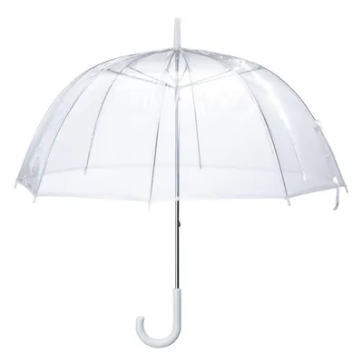 33'' Clear Umbrella For Outdoor Activity Rain Wedding Decor, Windproof And Manual Open