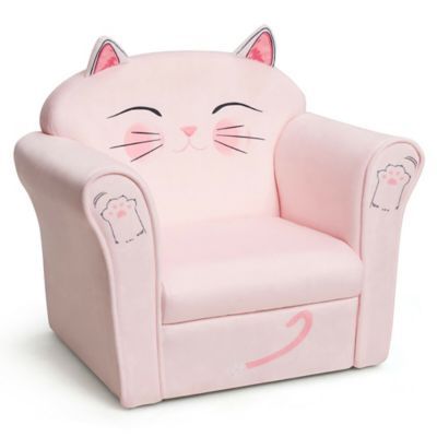 Kids Cat Sofa Children Armrest Couch Toddler Furniture Gift